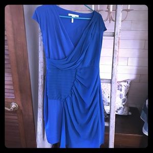 Royal blue cocktail dress